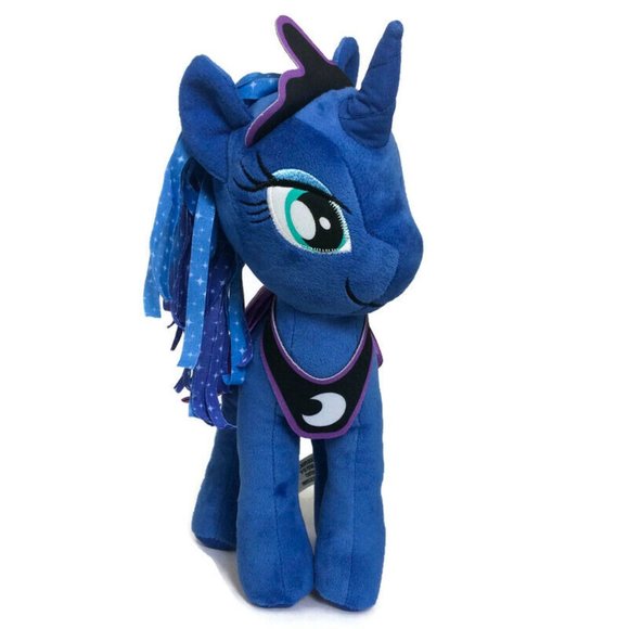 My Little Pony Princess Luna Unicorn Plush Friendship Is Magic 14" Wings Move - Picture 4 of 12